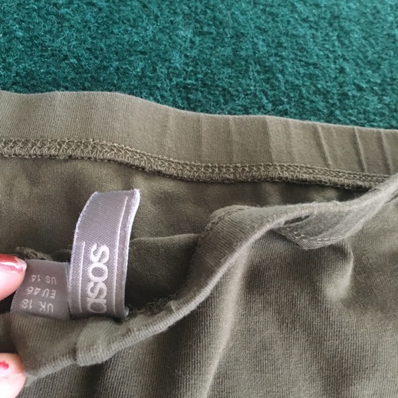 Asos midi green bodycon skirt - Picture 6 of 6